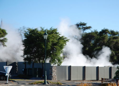 Polynesian Spa, Rotorua, île du Nord, Nouvelle-Zélande