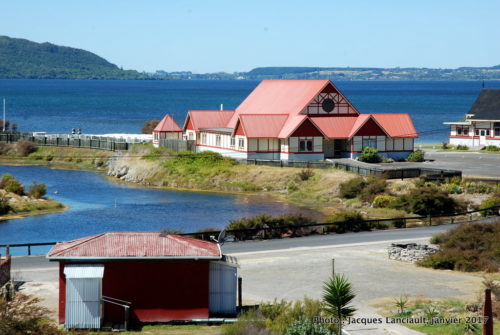 Ohinemutu, Rotorua, île du Nord, Nouvelle-Zélande