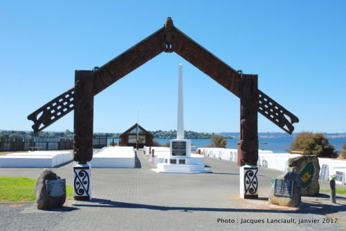 Ohinemutu, Rotorua, île du Nord, Nouvelle-Zélande