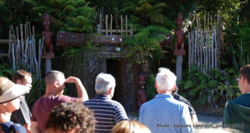 Village Tamaki, Rotorua, île du Nord, Nouvelle-Zélande