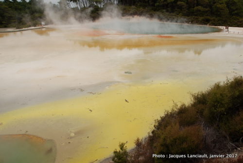 Réserve thermale de Wai-o-Tapu, île du Nord, Nouvelle-Zélande