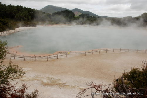 Réserve thermale de Wai-o-Tapu, île du Nord, Nouvelle-Zélande