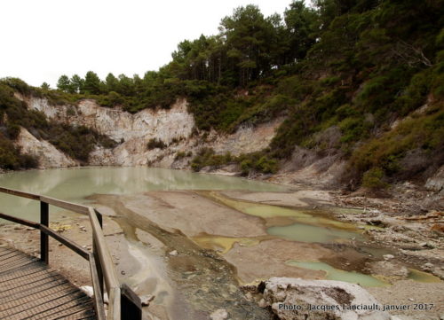 Réserve thermale de Wai-o-Tapu, île du Nord, Nouvelle-Zélande