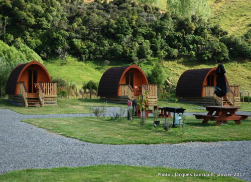 Flat Hills Café and Tourist Park, Ohingaiti, île du Nord, Nouvelle-Zélande