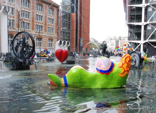 Fontaine Stravinsky, Paris, France