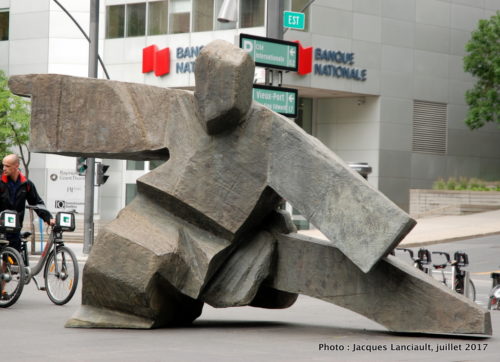 Sculptures de Ju Ming, Quartier international, Montréal, Québec