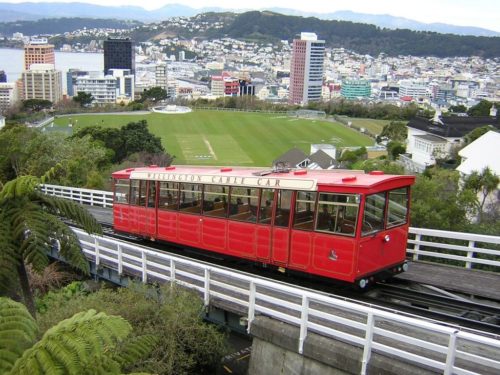 Wellington Cable Car, Wellington, île du Nord, Nouvelle-Zélande