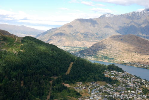 Skyline Gondola, Queenstown, île du Sud, Nouvelle-Zélande
