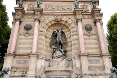 Fontaine Saint-Michel, Paris, France
