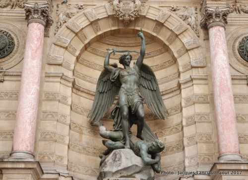 Fontaine Saint-Michel, Paris, France