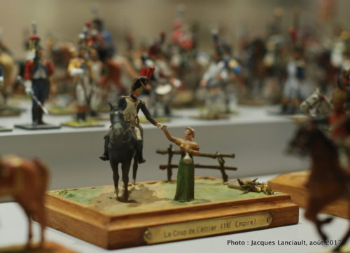 Cabinets insolites, musée des figurines historiques, Hôtel des Invalides, Paris, France