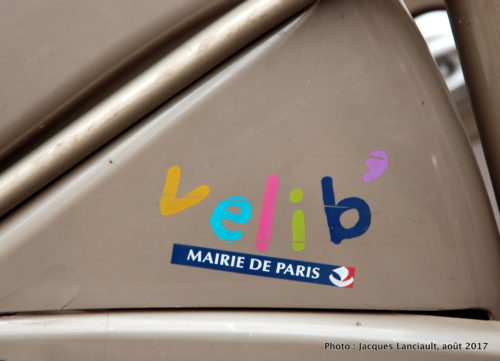 Velib, Paris, France