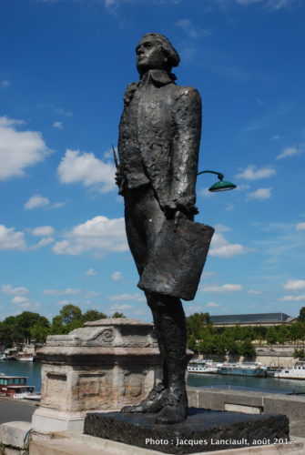 Passerelle Léopold-Sédar-Senghor, Paris, France