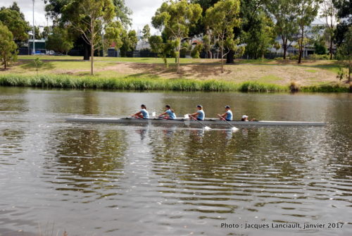 Berges de la Yarra, Melbourne, Australie