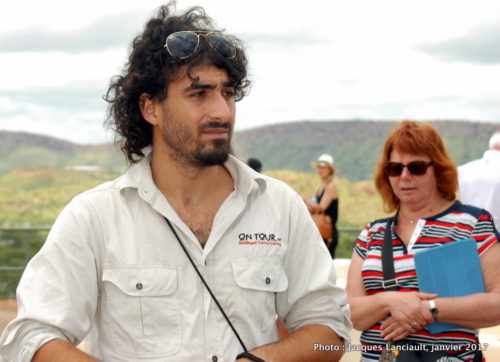 Guide local, Alice Springs, Australie