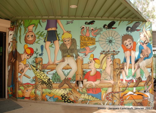School of the Air, Alice Springs, Australie