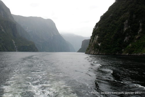 Spirit of Milford, Southern Discoveries, Milford Sound, île du Sud, Nouvelle-Zélande
