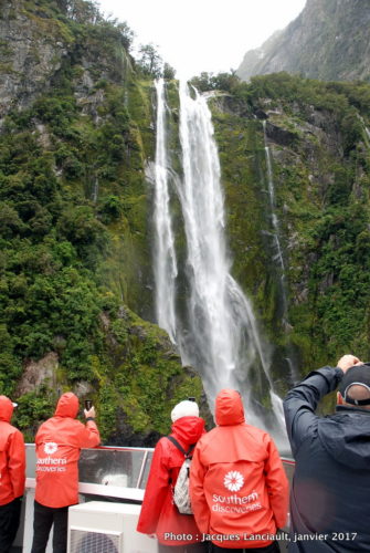 Spirit of Milford, Southern Discoveries, Milford Sound, île du Sud, Nouvelle-Zélande
