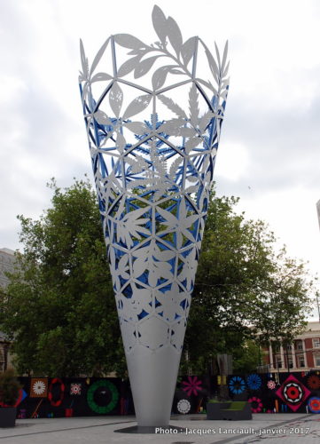 The Chalice, The Square, Christchurch, île du Sud, Nouvelle-Zélande