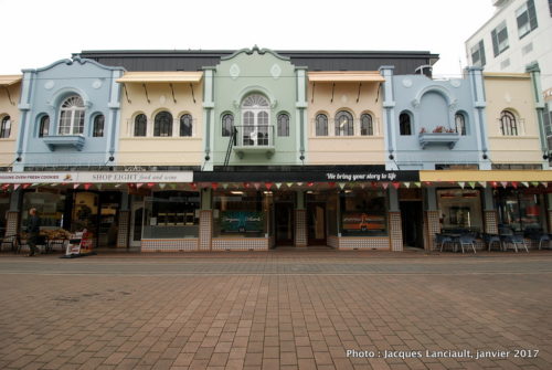 New Regent Street, Christchurch, île du Sud, Nouvelle-Zélande