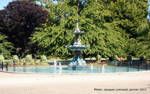 Jardin botanique, Christchurch, île du Sud, Nouvelle-Zélande
