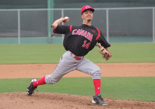 William Sierra, équipe nationale junior du Canada.