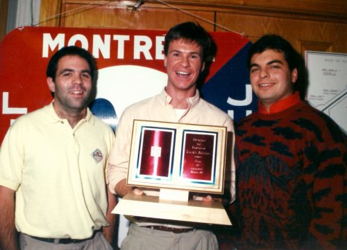 Alain Brissette, Sylvain Saindon et Alex Agostino