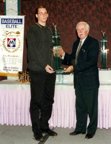 Gordon O'Brien et le juge Mayrand.