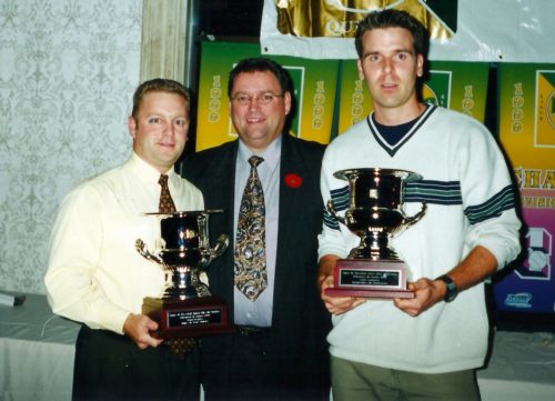 Danny Després, Michel Caron et Louis Lachance.