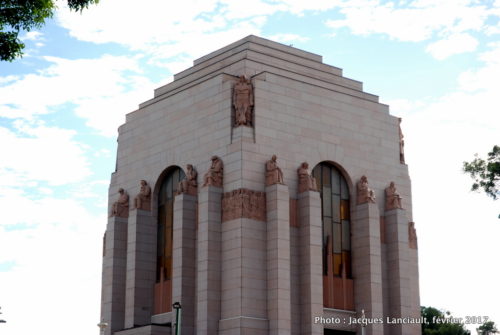 Mémorial de l’ANZAC, Hyde Park, Sydney, Nouvelle-Galles-du-Sud, Australie