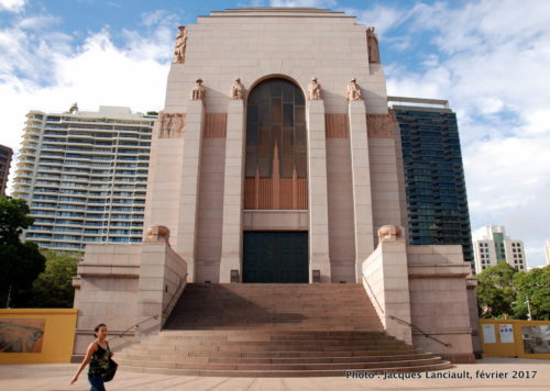 Mémorial de l’ANZAC, Hyde Park, Sydney, Nouvelle-Galles-du-Sud, Australie
