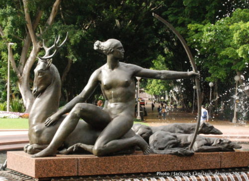 Archibald Fountain, Hyde Park, Sydney, Nouvelle-Galles-du-Sud, Australie