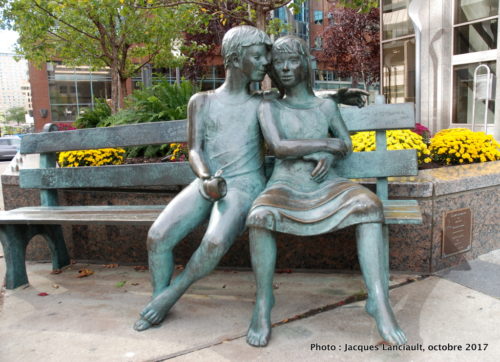 Le banc du secret, Montréal, Québec