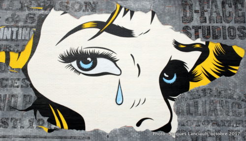 Larme à l’œil, D Face, Montréal, Québec