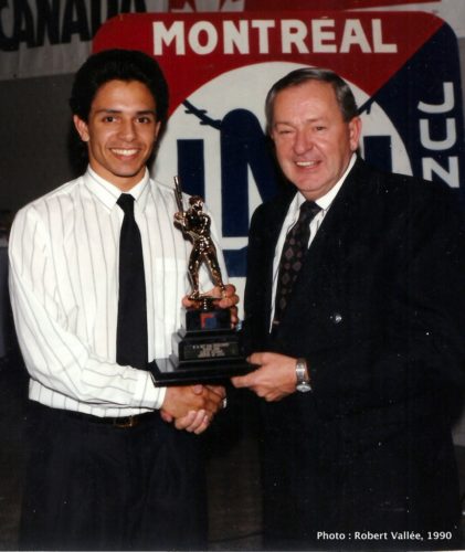 Carlos Alcaraz et Claude Guénette