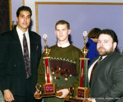 Derek Aucoin, Yves Martineau et André Fontaine