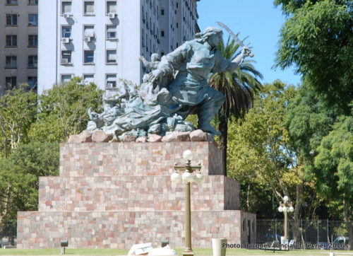 Monument Juana Azurduy, Buenos Aires, Argentine