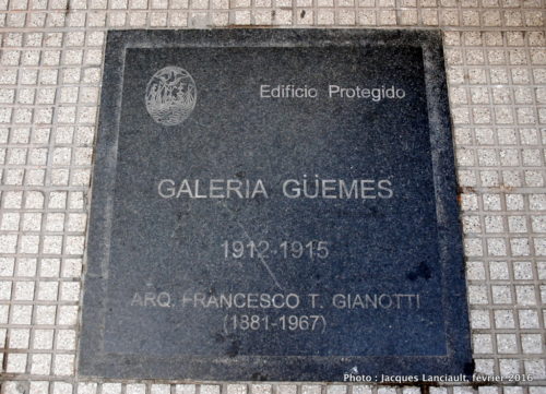 Galería General Güemes, Buenos Aires, Argentine