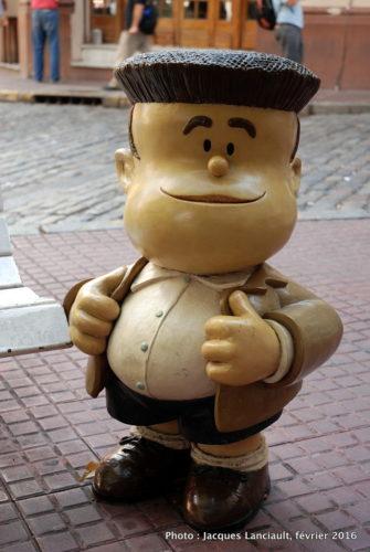 Personnages de Quino, Buenos Aires, Argentine