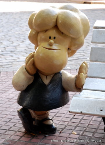 Personnages de Quino, Buenos Aires, Argentine