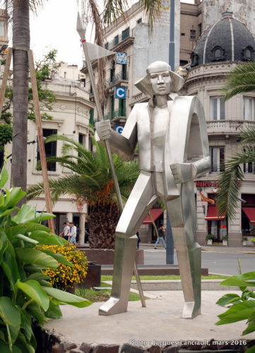 Andrés Guaçurarí y Artigas, Avenida 9 de julio, Buenos Aires, Argentine