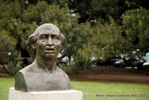 Buste de Miguel Hidalgo y Costilla, plaza Lavalle, Buenos Aires, Argentine