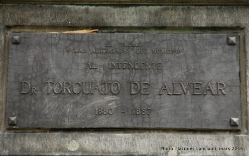 Plaza Ramón J. Cárcano, Quartier Recoleta, Buenos Aires, Argentine