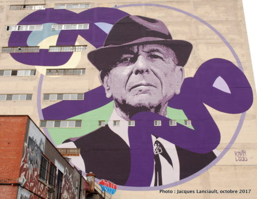 Leonard Cohen, Kevin Ledo, Montréal, Québec