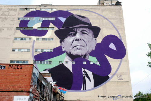 Leonard Cohen, Kevin Ledo, Montréal, Québec