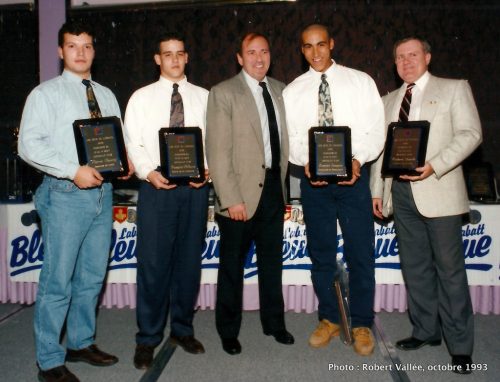 Pierre Décarie,... Ronald Piché, Dominic Campeau et Graham Ledger