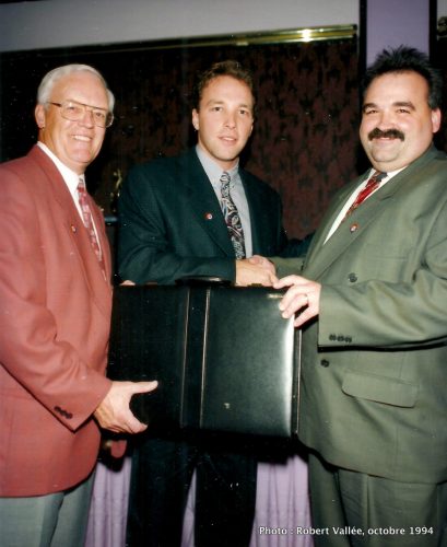 Claude Raymond, Martin Leclerc et Denis Lévesque