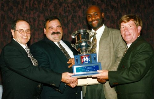 Raymond Demers, Denis Lévesque, Ian Jordan et Rodger Brulotte