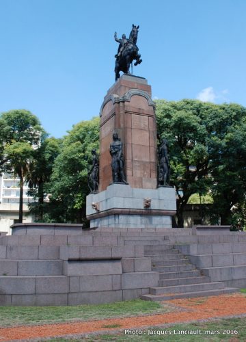 Monument Carlos María de Alvear, Buenos Aires, Argentine