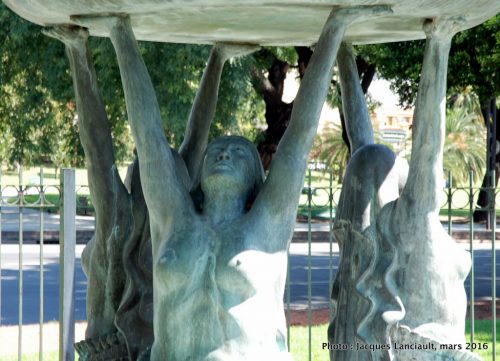 Plaza Dante, Buenos Aires, Argentine